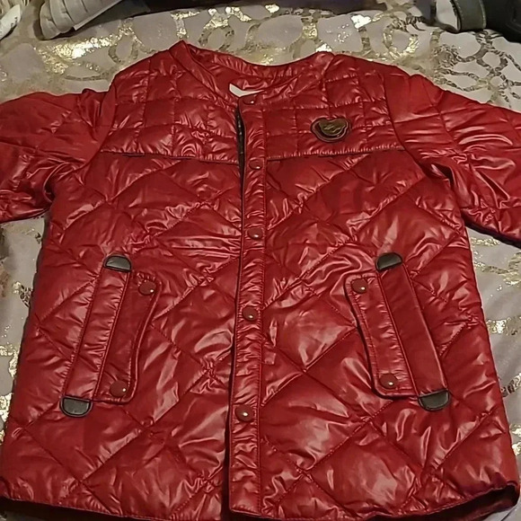 GIRLS QUILTED COAT - Picture 2 of 8